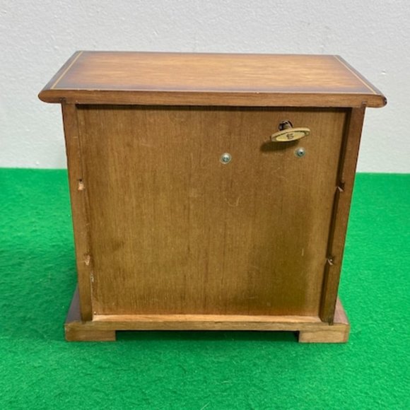 Vintage Gunther Mele 1970's Wooden Jewelry Box - Jewellery with Drawers - Vintag - Picture 9 of 10